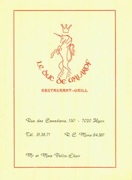 Le duc de Malakof - Le Duc de Malakof Restaurant -- Grill