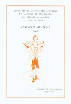 Item #15-6209 Assemblée Générale 1962. Chateau De Saint-Bernard