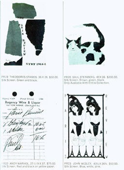 Item #15-6241 Paris Review Posters. Exclusively Distributed by Poster Originals Limited. Volume...
