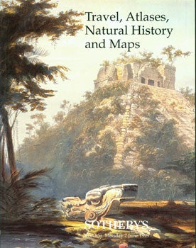 Item #15-6293 Travel, Atlases, Natural History, and Maps. 7 June, 1999. Sotheby's, London.