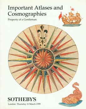 Item #15-6296 Important Atlases and Cosmographies: Property of a Gentleman. 11 March, 1999....