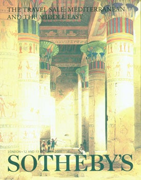 Sotheby's (London) - The Travel Sale: Mediterranean and the Middle East. 12-13 October, 2000