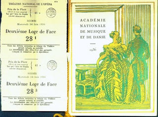 Item #15-6309 Le Coq D'Or; L'Amour Sorcier. Academie Nationale De Musique Et De Danse