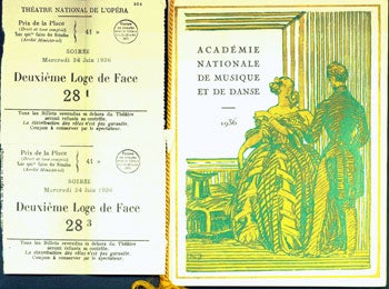 Item #15-6309 Le Coq D'Or; L'Amour Sorcier. Academie Nationale De Musique Et De Danse.