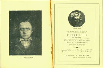 Item #15-6310 Fidelio. Academie Nationale De Musique Et De Danse.