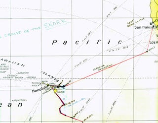 Item #15-6319 Robinson's Pacific Ocean. Map No. 1809. H. E. C. Robinson