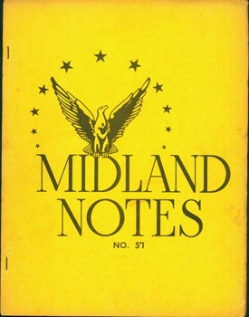 Item #15-6323 Midland Notes. No. 57. Americana. Ernest James Wessen, propr