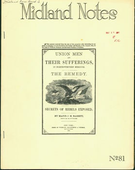 Wessen, Ernest James (propr.) - Midland Notes. No. 81. Americana