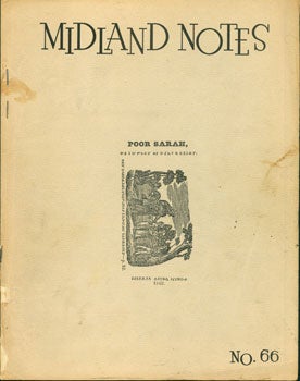 Item #15-6332 Midland Notes. No. 66. Americana. Ernest James Wessen, propr