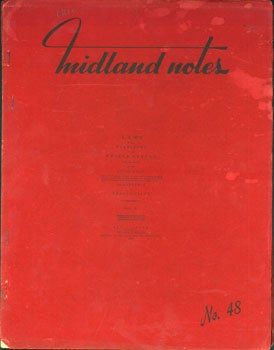 Item #15-6337 Midland Notes. No. 48. Ohioana. Ernest James Wessen, propr
