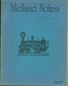 Item #15-6354 Midland Notes. No. 77. Americana. Ernest James Wessen, propr