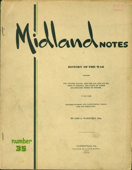 Item #15-6355 Midland Notes. No. 35. Americana. Ernest James Wessen, propr