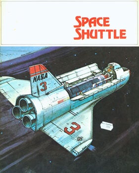 Item #15-6532 Space Shuttle. Emphasis For the 1970's. NASA, Robert McCall, ill