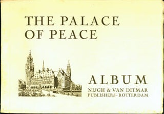 Item #15-6561 The Palace Of Peace. Album. C. H. de Boer