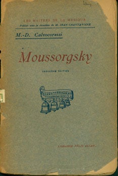 Item #15-6571 Moussorgsky. M. D. Calvocoressi
