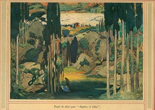 Item #15-6779 Projet De Décor Pour "Daphnis et Chloé." Léon Nikolayevich Bakst