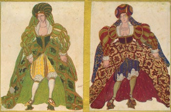 Item #15-6782 [Potiphar's Wife, sketches]. Léon Nikolayevich Bakst.