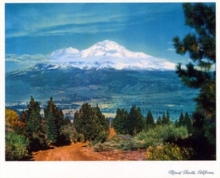 Item #15-6795 See Your West Scenic Views. Mount Shasta, California. Standard Of California, Oscar...