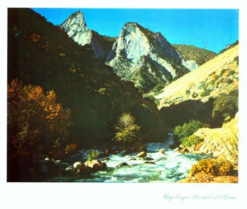 Standard Of California; Carl B. Glasscock; Ansel Adams (phot.) - See Your West Scenic Views. Kings Canyon National Park, California