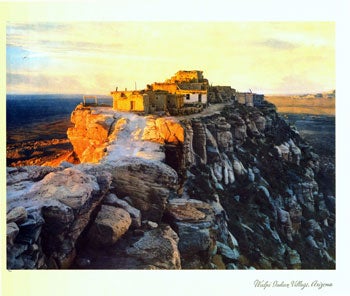 Standard Of California; Ernest Haycox; Ansel Adams (phot.) - See Your West Scenic Views. Walpi Indian Village, Arizona