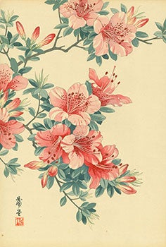 Item #15-6846 [Flowers]. 19th Century Japanese Artist