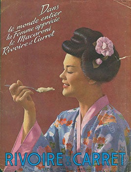 Item #15-6849 Dans Le Monde Entier La Femme Apprecie le Macaroni Rivoire & Carpet. Rivoire, Carpet