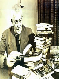 Item #15-7006 Promotional Photograph of Carl Van Doren. National Broadcasting Company