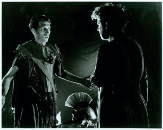 Item #15-7016 Photograph from the set of Julius Caesar (1950 film), a film directed by David...