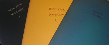 Item #15-7026 2 Poems, 2 Drawings. Volumes 1-3. Basil King, Joe Early.
