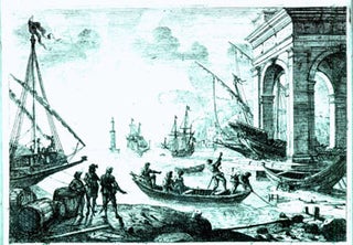 Item #15-7108 Photograph of La Port De Mer An Fanal (ca. 1638-41) by Claude Lorrain. Inc Pasquale...