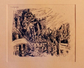 Item #15-7115 Photographs of Zeichnungen zu Goethes Novelle by Max Liebermann. Inc Pasquale Iannetti Art Galleries, Max Liebermann.