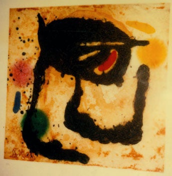 Item #15-7132 Photographs of a work by Joan Miro. Inc Pasquale Iannetti Art Galleries, Joan Miro.
