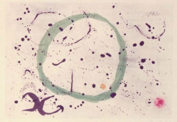 Item #15-7133 Photographs of a work by Joan Miro. Inc Pasquale Iannetti Art Galleries, Joan Miro.