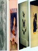 Item #15-7165 Photographs of works by Wassily Kandinsky, Ernst Ludwig Kirchner, Walter Kuhlman,...
