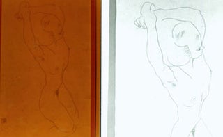 Item #15-7174 Photographs of drawing by Gustav Klimt. Inc Pasquale Iannetti Art Galleries, Gustav...
