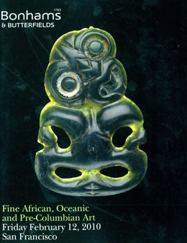 Item #15-7259 Fine African, Oceanic, and Pre-Columbian Art, February 12, 2010. Bonham's, Butterfields, San Francisco.