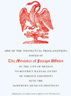Item #15-7333 One of the Ineffectual Proclamations Issued by the Minister of Foreign Affairs in...