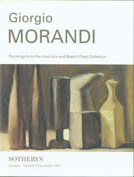 Sotheby's (London) - Giorgio Morandi: Paintings from the Jose Luis and Beatriz Plaza Collection. December 9, 1997