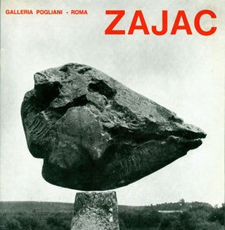 Item #15-7711 Scultura Jack Zajac. December 3-22, 1963. Galleria Pogliani, Jack Zajac, Roma