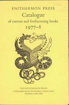 Item #15-7812 Enitharmon Press Catalogues. Enitharmon Press