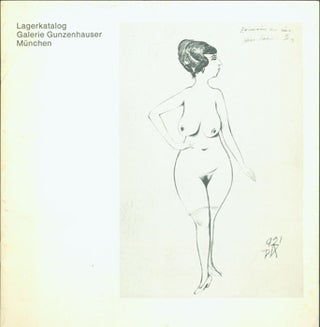 Item #15-7917 Lagerkatalog. [Otto Dix, "Erinnerung An Eine Schone Frau II" on cover.]. Galerie...