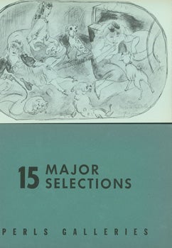Item #15-8091 Exhibition Catalogues for two group shows at Perls Gallery. 15 Major Selections:...