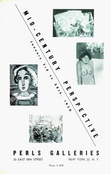 Item #15-8124 Mid-Century Perspective: January 3 - January 28, 1950. Camille Bombois, Pierre...