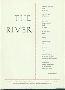 Item #15-8350 The River. Sam Cornish, William Ferguson, print