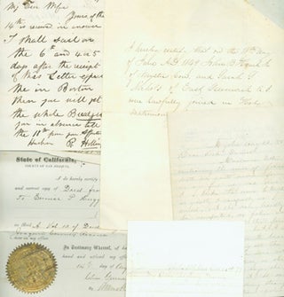 Item #15-8642 Manuscripts: Letter by Mrs. Baker to Mannie, Philadelphia, Dec. 22nd, 1877 (two...