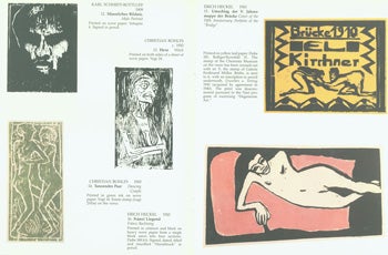 Theodore B. Donson Ltd. (New York) - Eigendrucke: Expressionist Woodcuts, 1905 - 1925. Uncommon Prints 14. Exhibition: April - May, 1986