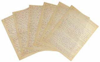 Item #15-8963 14 Autograph Letters Signed and one Typed Letter Signed. Correspondence between...