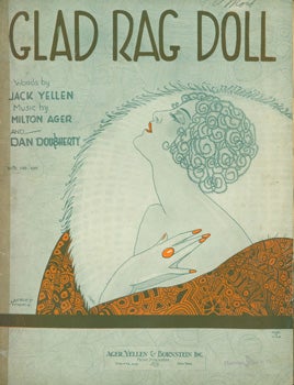 Ager, Yellen, & Bornstein (New York); Jack Yellen; Milton Ager; Dan Dougherty; Jacques Mayes (illustrator) - Glad Rag Doll
