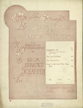Item #15-9064 Londonderry Air. "Would God I Were The Tender Apple Blossom." Arthur P. Schmidt Co., Katharine Tynan-Hinkson, G. A. Grant-Schaefer, New York.
