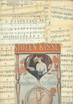Various - Sheet Music, Ca. 1890 - 1955, Music Writing Book (Mostly Blank), Amsden's Celebrated Practice Duets